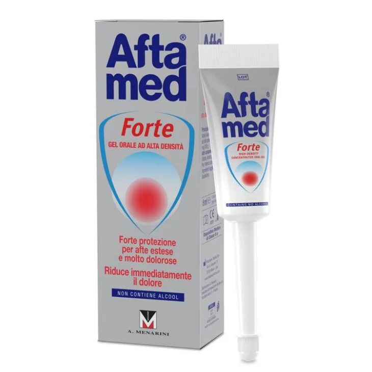 Aftamed Forte Gel per afte estese 8 ml