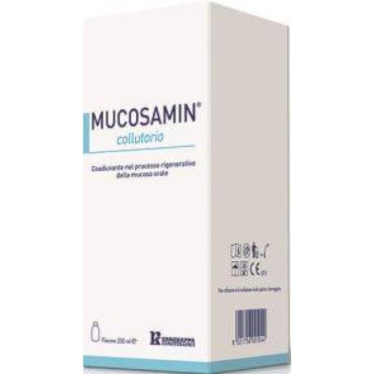 Mucosamin Collutorio Coadiuvante nel Processo Rigenerativo della Mucosa Orale 250 ml