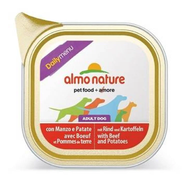 DAILY MENU DOGS MANZO/PATATE 300 G