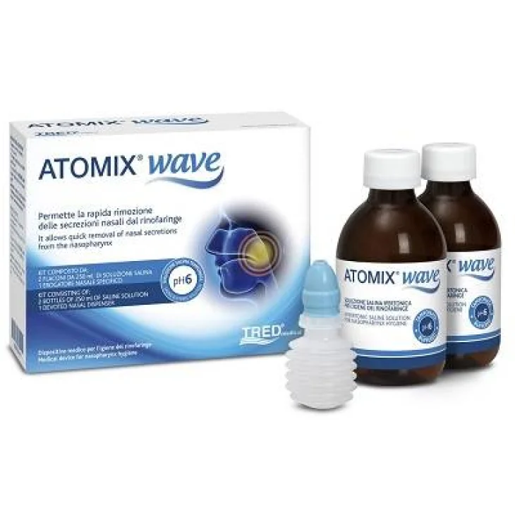 Atomix Wave Sistema per Igiene Rino-Faringea
