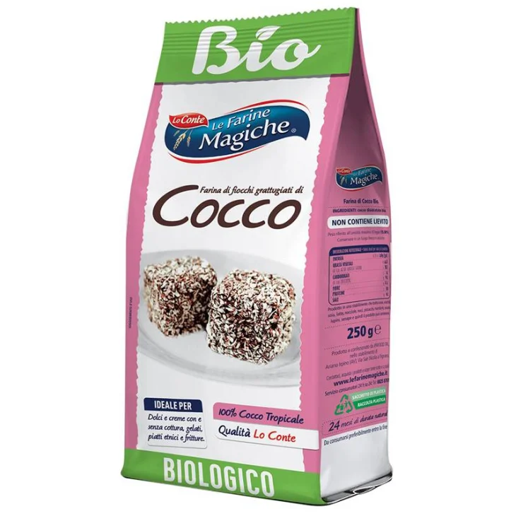 Ipafood Mix di Cocco Grattuggiato Bio 250 g