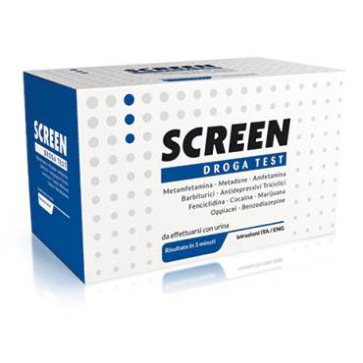Screen Droga Test per droghe con contenitore urina