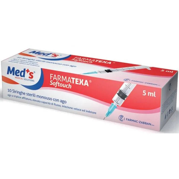 Med's Farmatexa Siringhe Sterili Gauge 14 10 pezzi