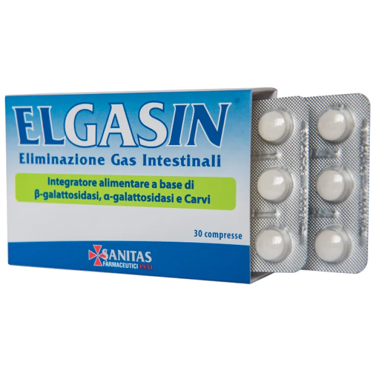 Elgasin Eliminazione Gas Intestinali 30 compresse