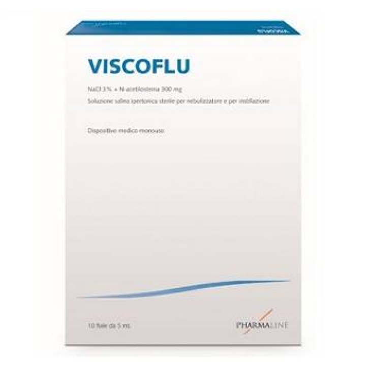 Viscoflu Soluzione Salina Ipertonica 10 flaconcini 5 ml