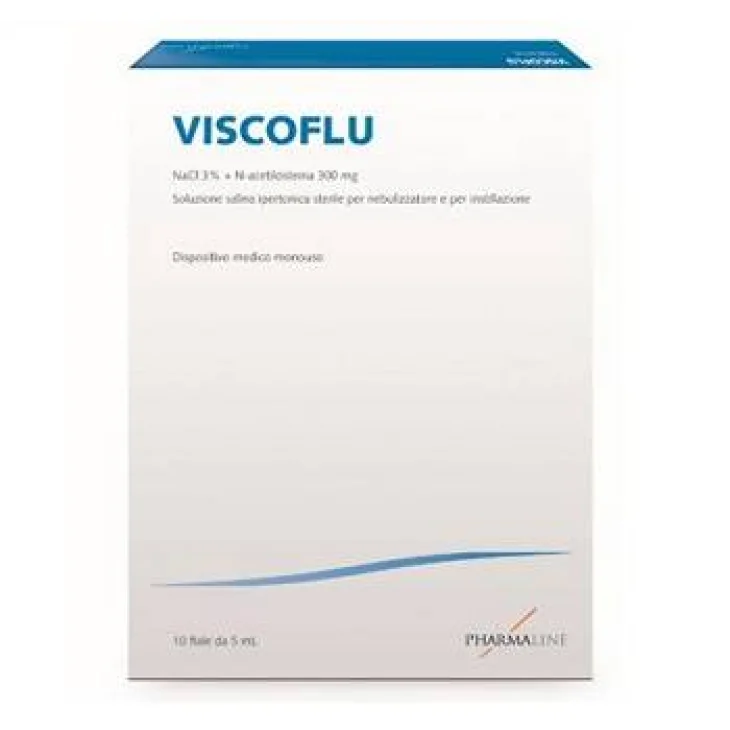 Viscoflu Soluzione Salina Ipertonica 10 flaconcini 5 ml