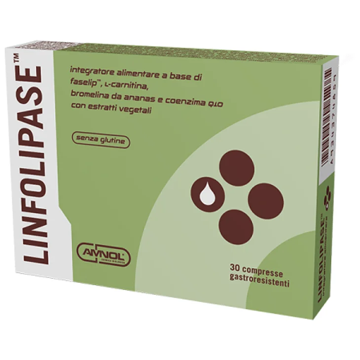 Amnol Linfolipase Integratore per il Controllo del Peso 30 compresse
