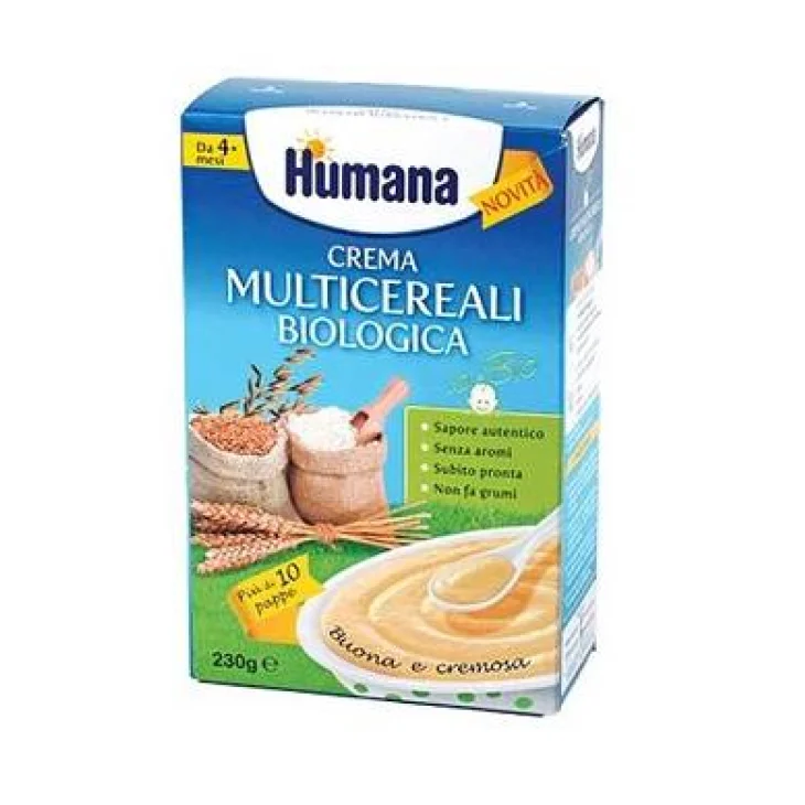 Humana Crema Multicereali Biologica Alimento per bambini 230 g