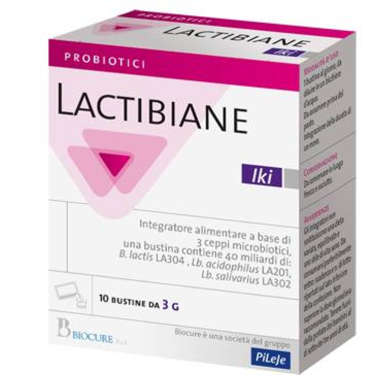 Lactibiane IKI  40 Miliardi Di Fermenti Lattici 10 bustine