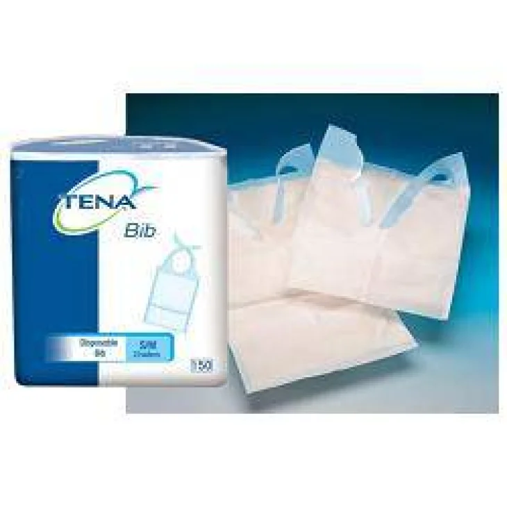 TENA BAVAGLI MONOUSO TENA BIB MISURA SMALL/MEDIA 150 PEZZI