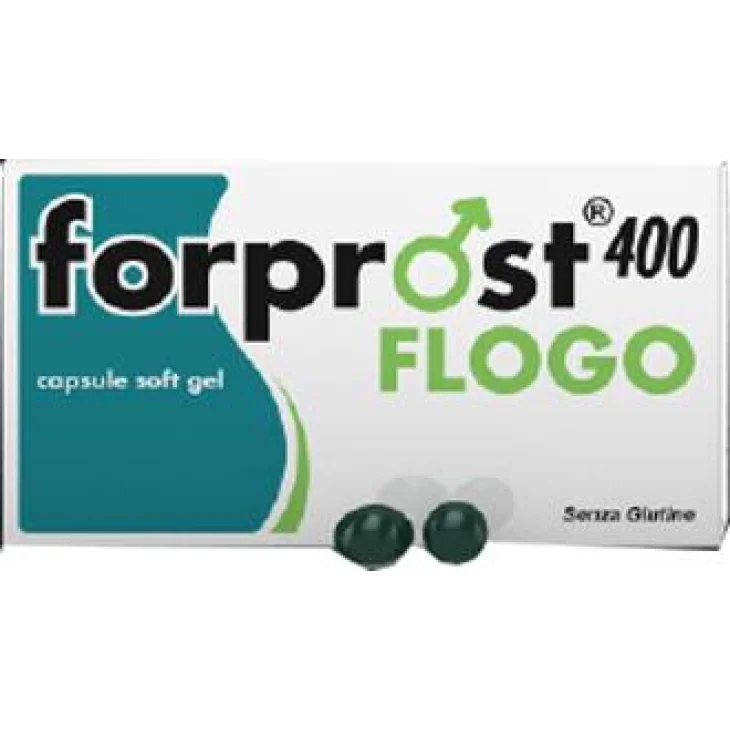 Flogo Forprost 400 Integratore per il benessere della prostata 15 capsule molli