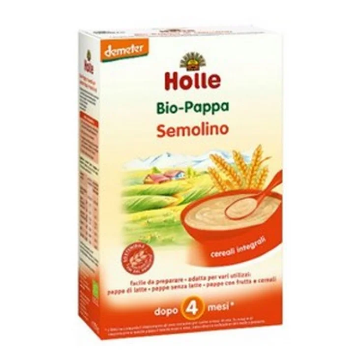 Holle Pappa Di Semolino Integrale Dopo I 4 Mesi 250 g
