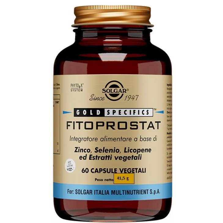 Solgar Fitoprostat Integratore per le Vie Urinarie 60 capsule