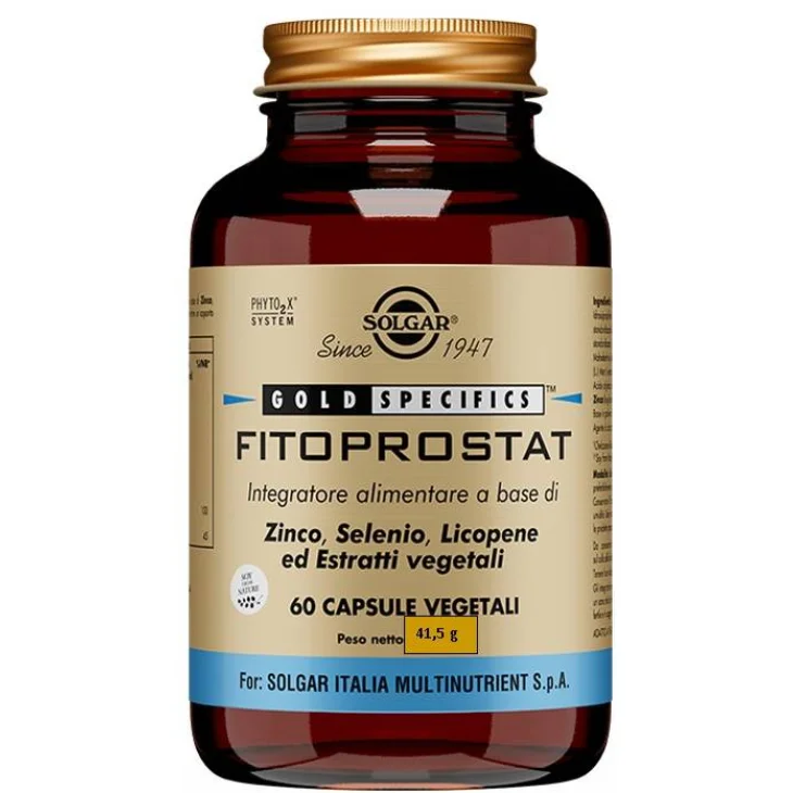 Solgar Fitoprostat Integratore per le Vie Urinarie 60 capsule