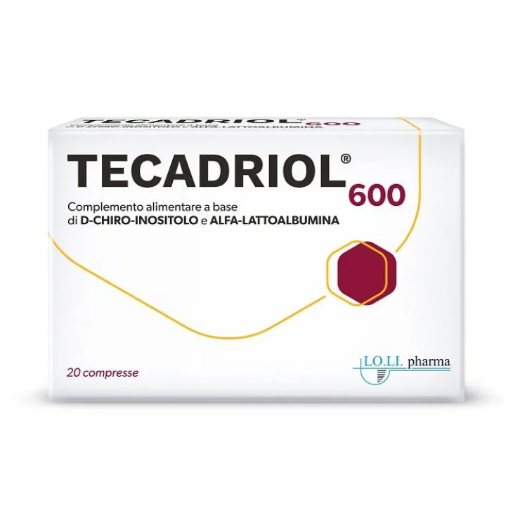 Lo.Li Pharma Tecadriol 600 20 Compresse