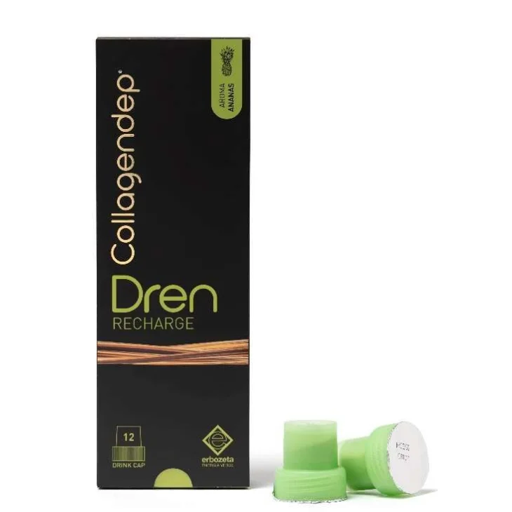 Erbozeta Collagendep Dren Recharge Integratore Drenante Anticellulite 12 Drink Cap