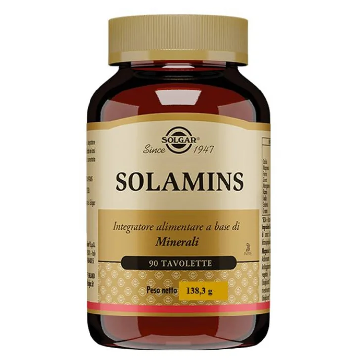 Solgar Solamins Integratore di Sali Minerali 90 tavolette
