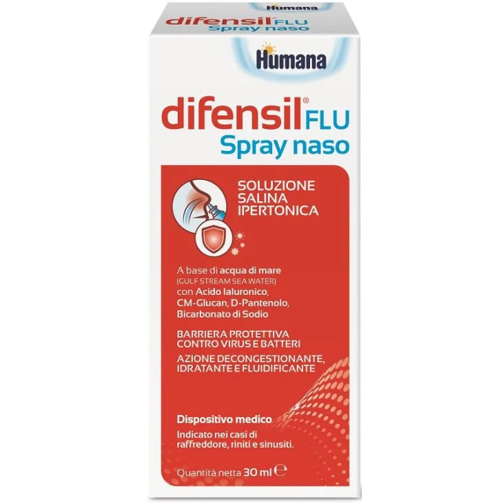 Humana Difensil Flu Spray Naso 30 ml
