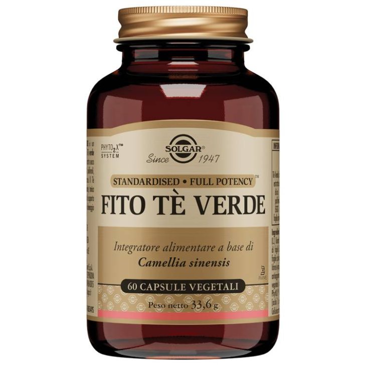 Solgar Fito Tè Verde Integratore Antiossidante 60 capsule