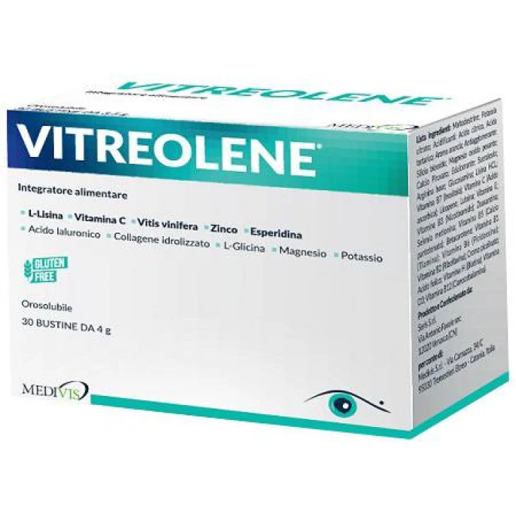 Vitreolene per la salute visiva 30 bustine