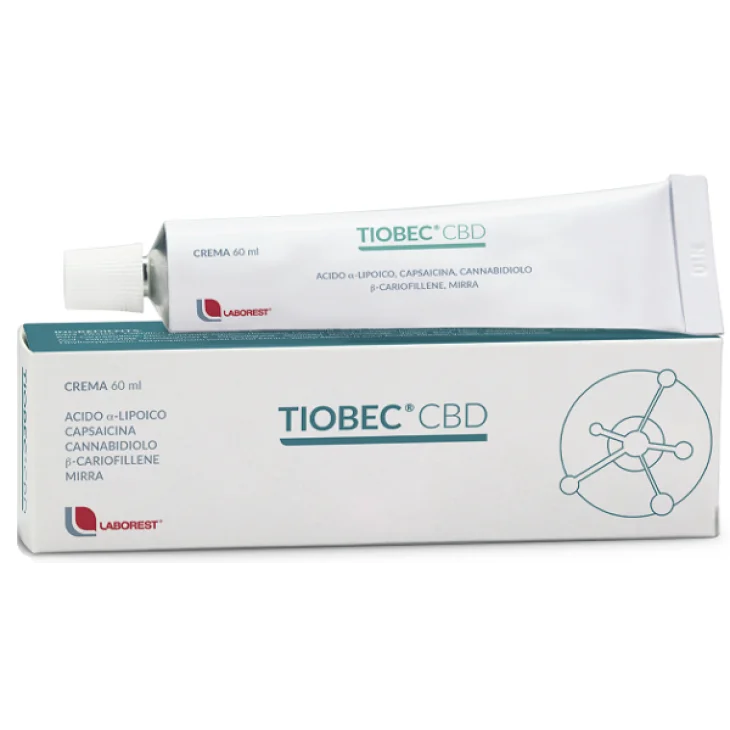 Tiobec CBD Crema Calmante e Idratante 60 ml