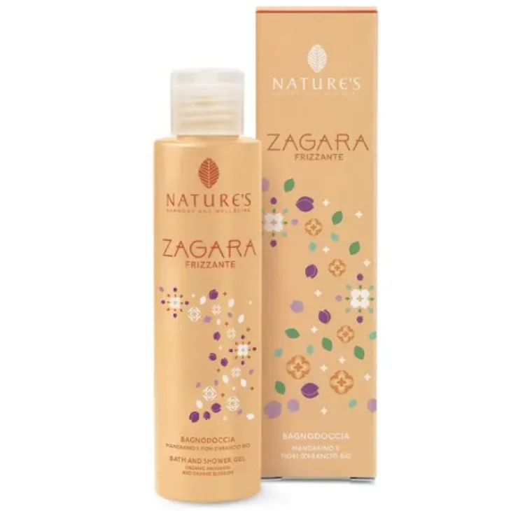 Nature's Zagara Frizzante Bagnodoccia Mandarino e Fiori d'Arancio 200 ml