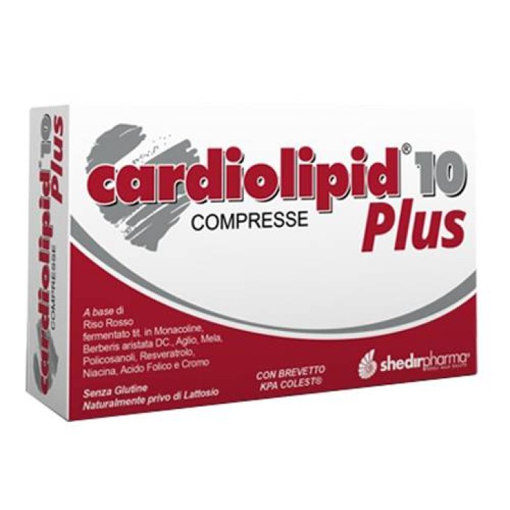 Cardiolipid 10 Plus Integratore per il colesterolo 30 compresse