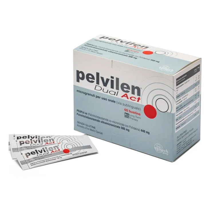 Pelvilen Dual Act per il contrasto neuroinfiammatorio 60 bustine