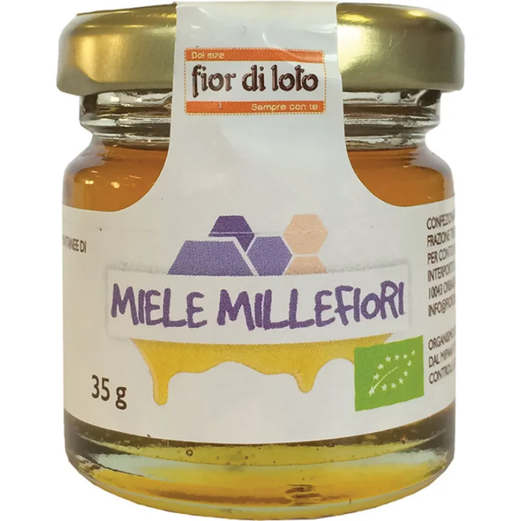Fior Di Loto Mini Miele Di Millefiori Bio 35 G