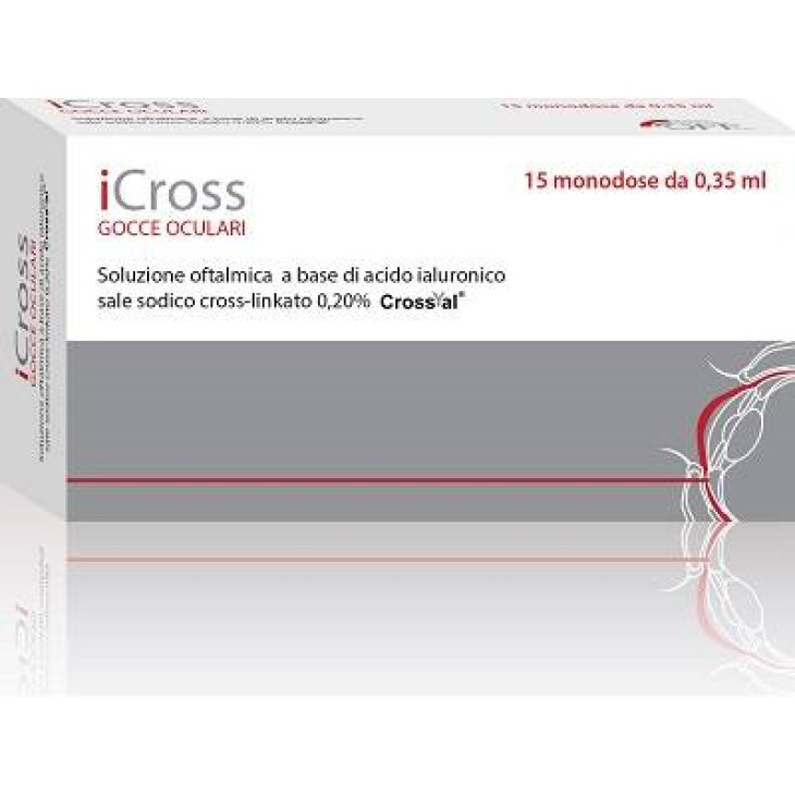 ICross Soluzione Oftalmica Lubrificante 15 monodose