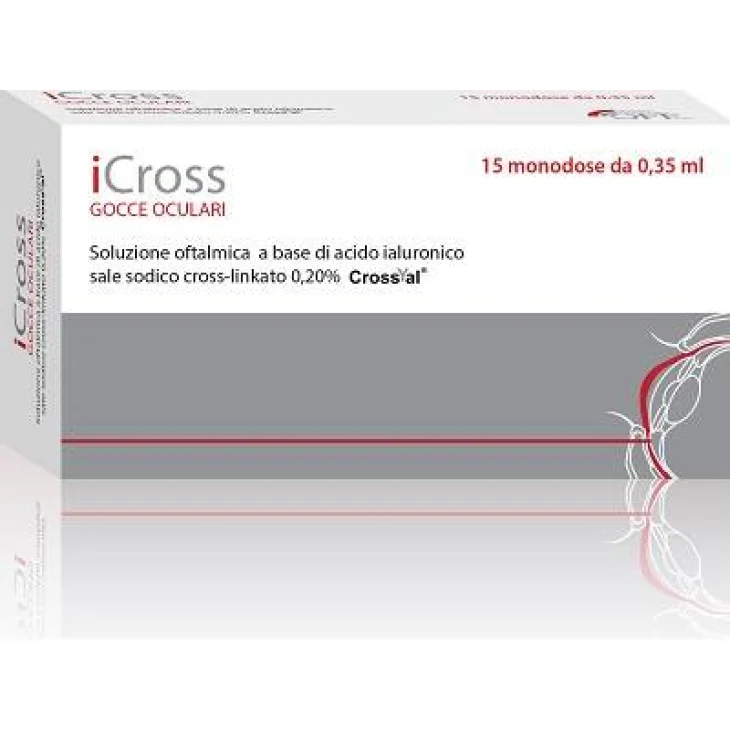 ICross Soluzione Oftalmica Lubrificante 15 monodose