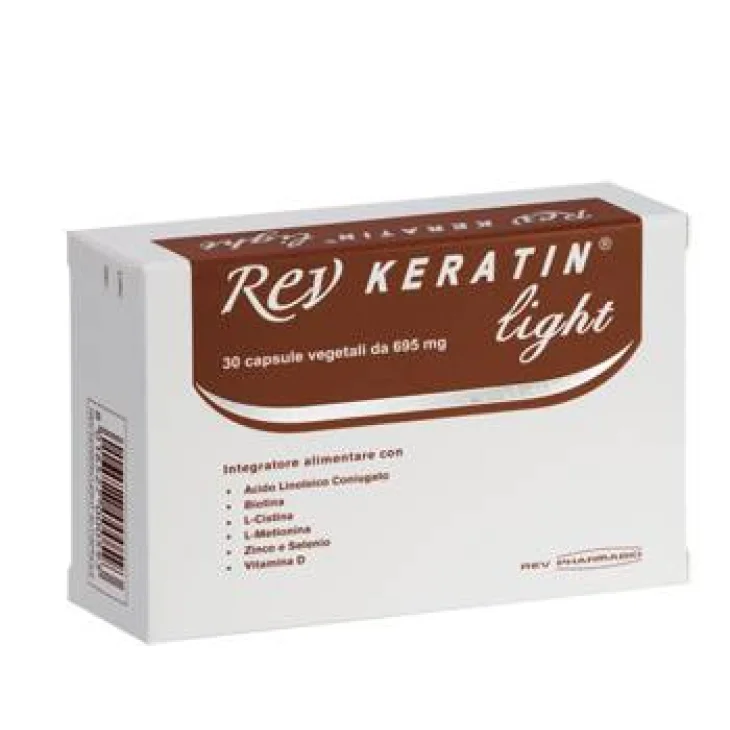 Rev Keratin Light per il benessere del cuoio capelluto 30 capsule