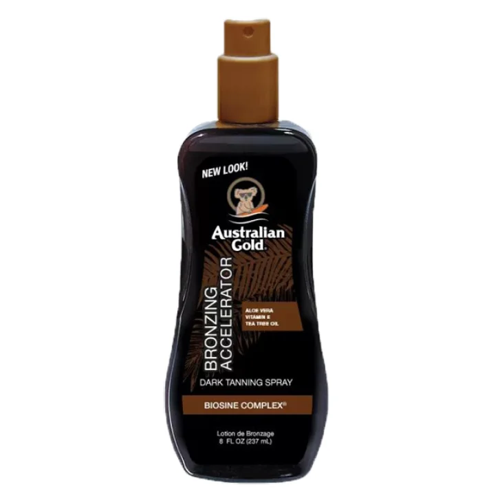 Australian Gold Acceler Spray Con Bronzer 237 Ml