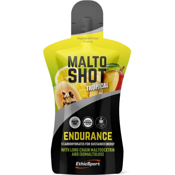 EthicSport Maltoshot Endurance Tropical Integratore energizzante 50 ml