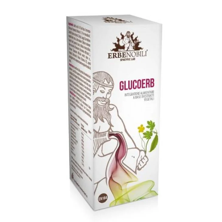 Erbenobili Glucoerb Integratore per Diete Ipocaloriche 60 compresse
