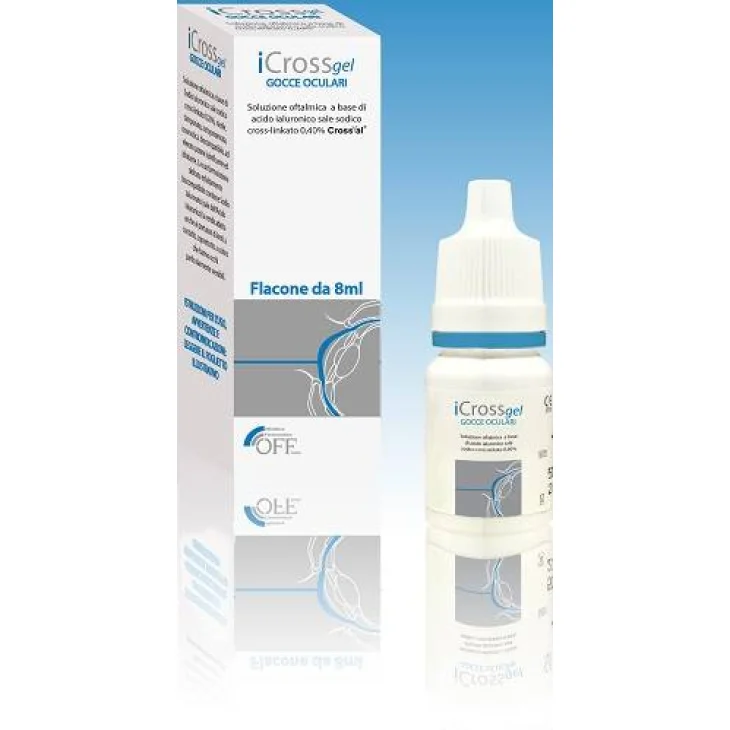 Icross Gel Gocce Oculari Lubrificanti 8 ml