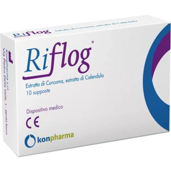 Riflog per l'Infiammazione della Prostata 10 supposte