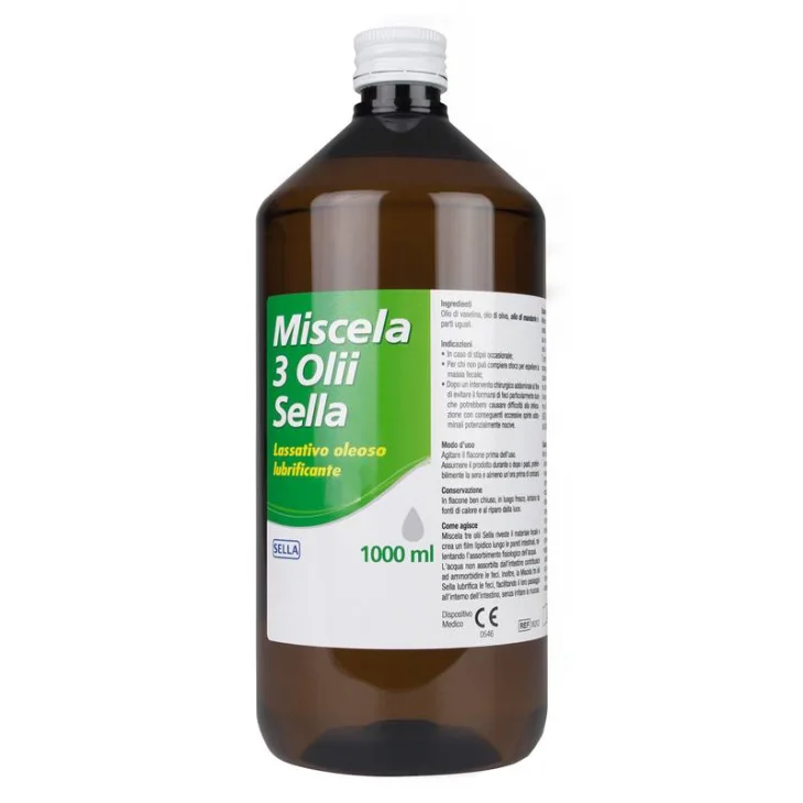 Sella Miscela 3 Oli Lassativo 1litro