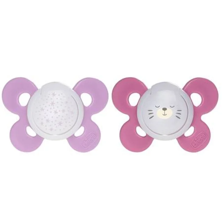 CHICCO SUCCHIETTO COMFORT LUMI IN SILICONE G16-36 MESI 2 CHICCO SUCCHIETTO COMFORT LUMI IN SILICONE G16-36 MESI 2