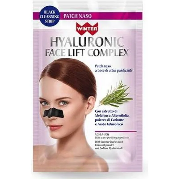 Winter Hyaluronic Face Lift Complex Patch Naso Purificanti