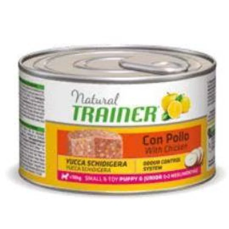 TRAINER NATURAL DOG SMALL & TOY PUPPY & JUNIOR POLLO 150 G
