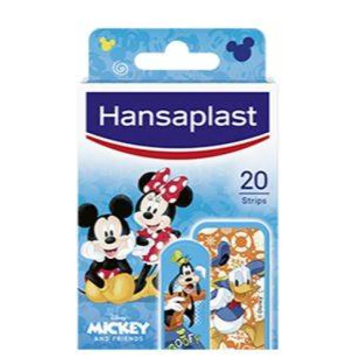 HansaPlast Cerotti per Bambini Mickey and Friends 20 Pezzi