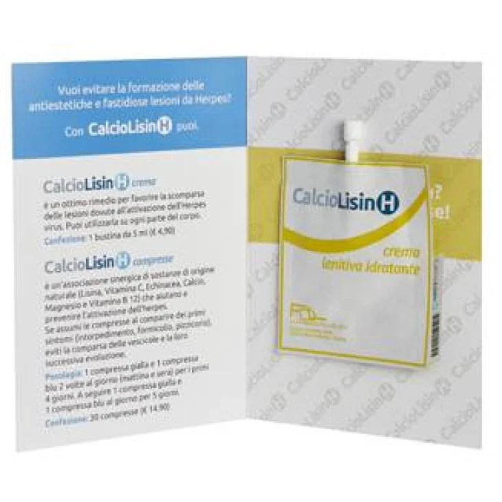 CalcioLisin H Emulsione Trattamento per l' Herpes 5 ml
