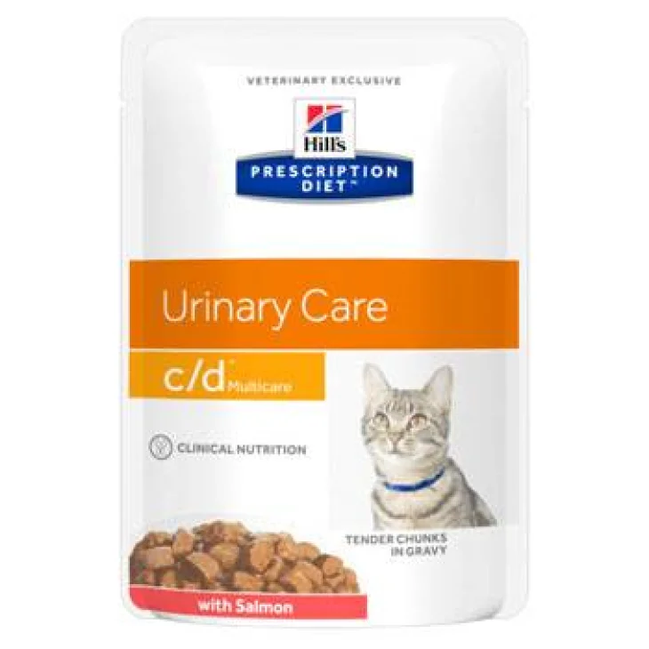 PRESCRIPTION DIET FELINE URINARY CARE C/D SALMON 85 G