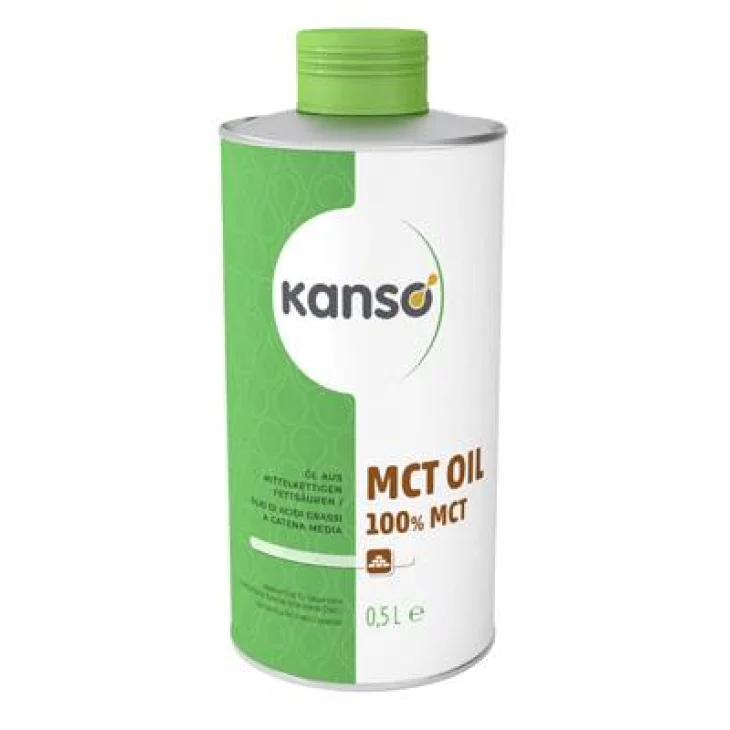 Kanso MCT Oil 100% Olio di Acidi Grassi 500 ml
