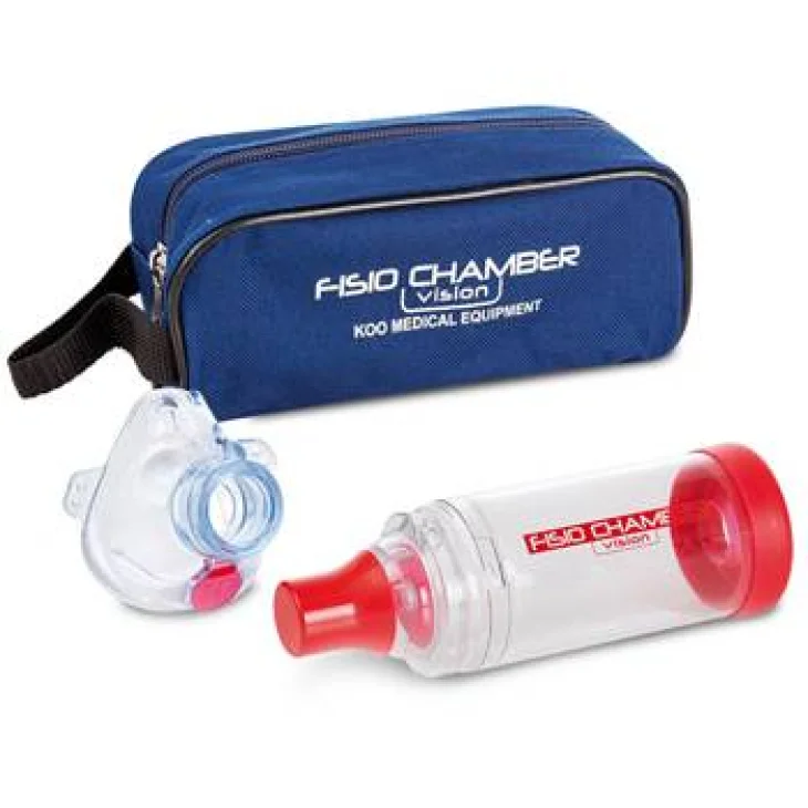 FISIOCHAMBER VISION PLUS CAMERA DI INALAZIONE CON BOCCAGLIOE MASCHERA PERIATRICA