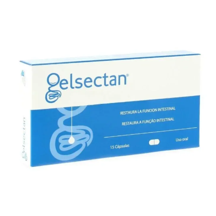 Gelsectan Integratore per il benessere della Flora Intestinale 15 Capsule