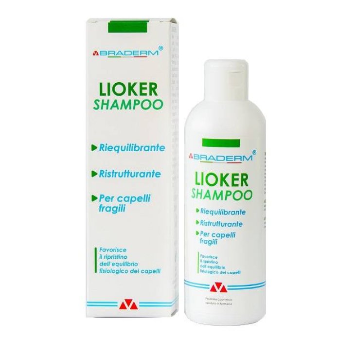 Braderm Lioker Shampoo Capelli Fragili 200 ml