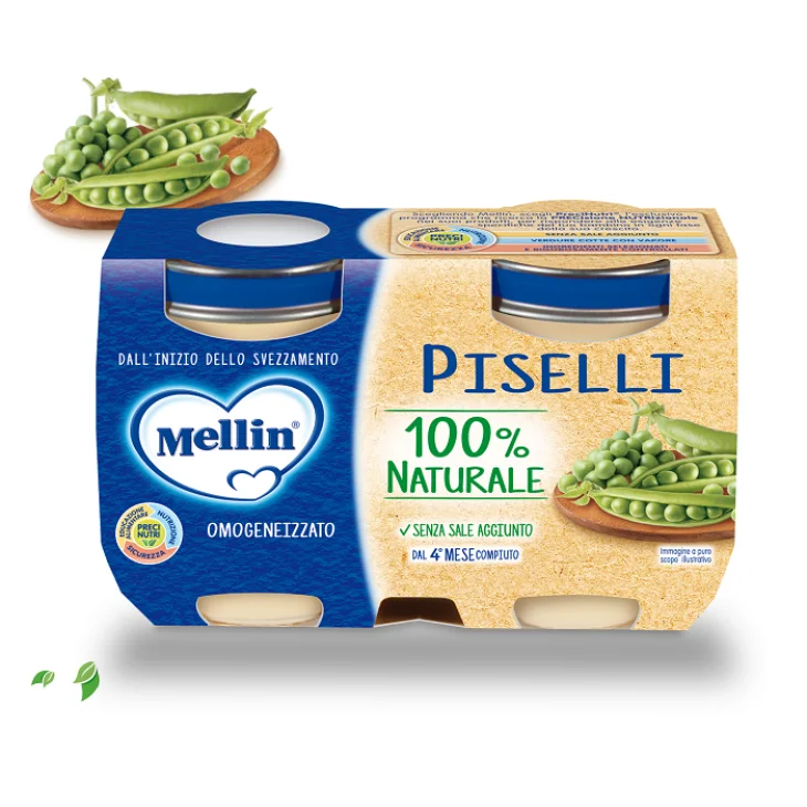 Omogeneizzato Piselli 2 X 125 G Omogeneizzato Piselli 2 X 125 G