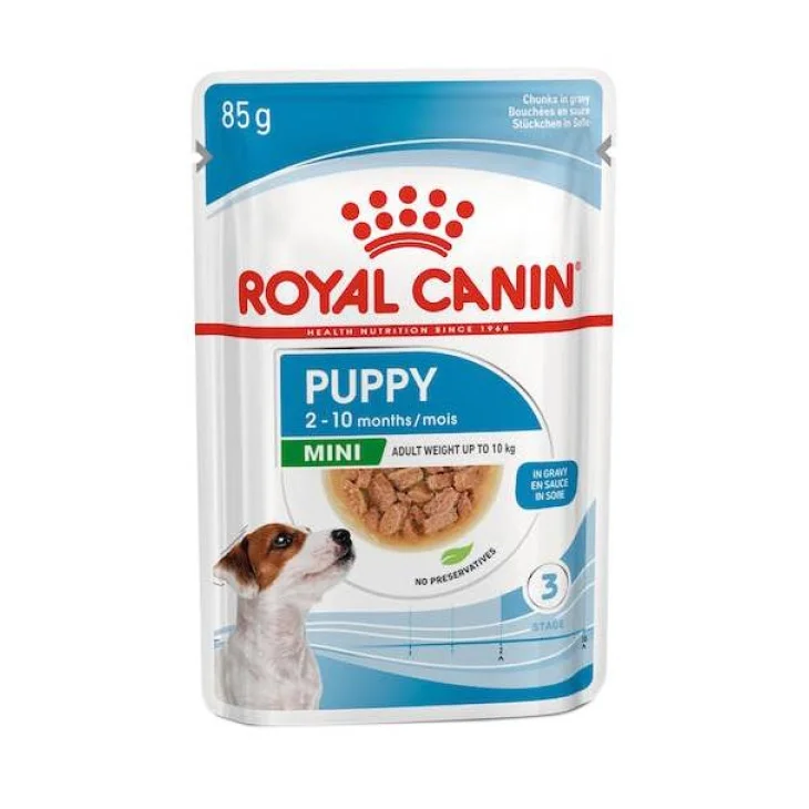 SIZE HEALTH NUTRITION MINI PUPPY 85 G